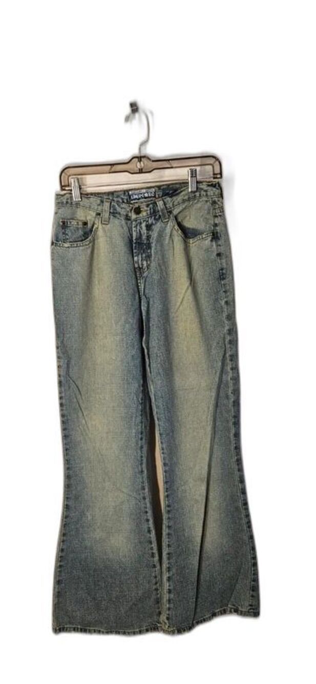 Limited Too Juniors Size 5 Flare Leg Denim Jeans Y2K- ITEM # 2691
